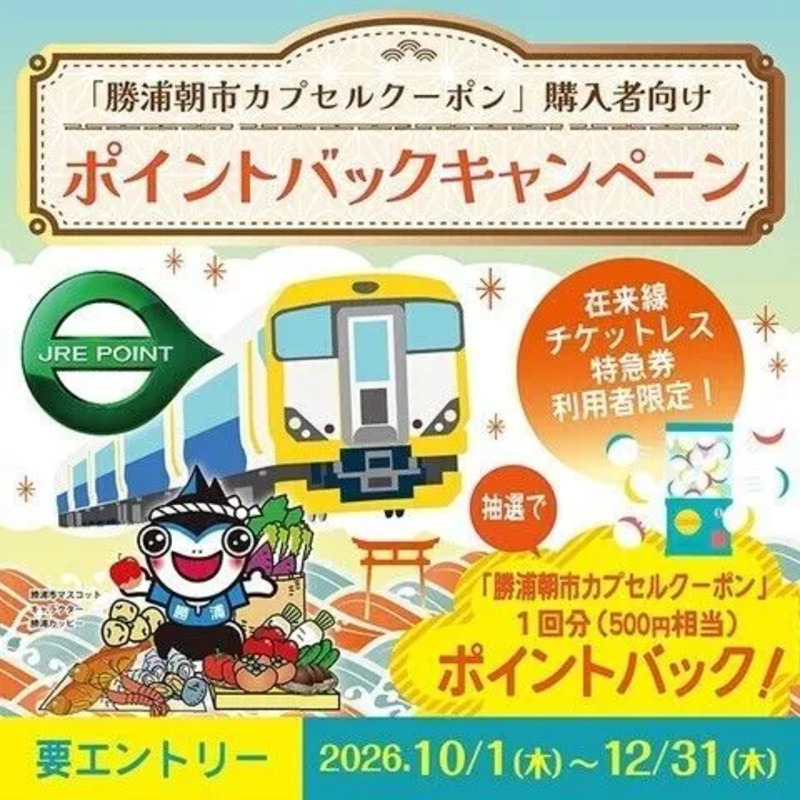 JRE POINT ポイントバックキャンペーン