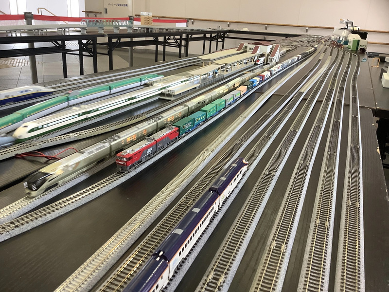 鉄道Nゲージ展示