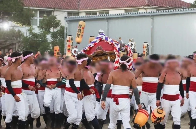 大原はだか祭り「大別れ」：画像提供 浅野千尋 様