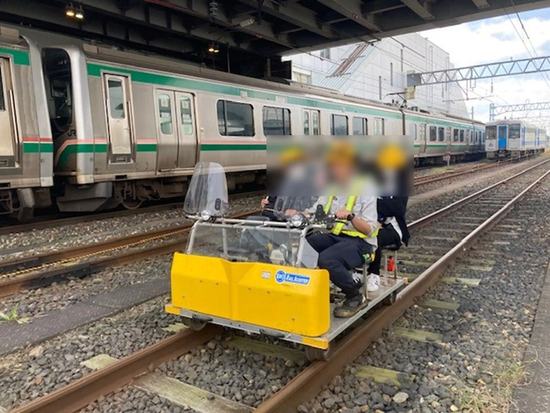 レールスター乗車体験