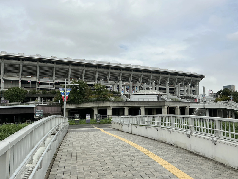階段上