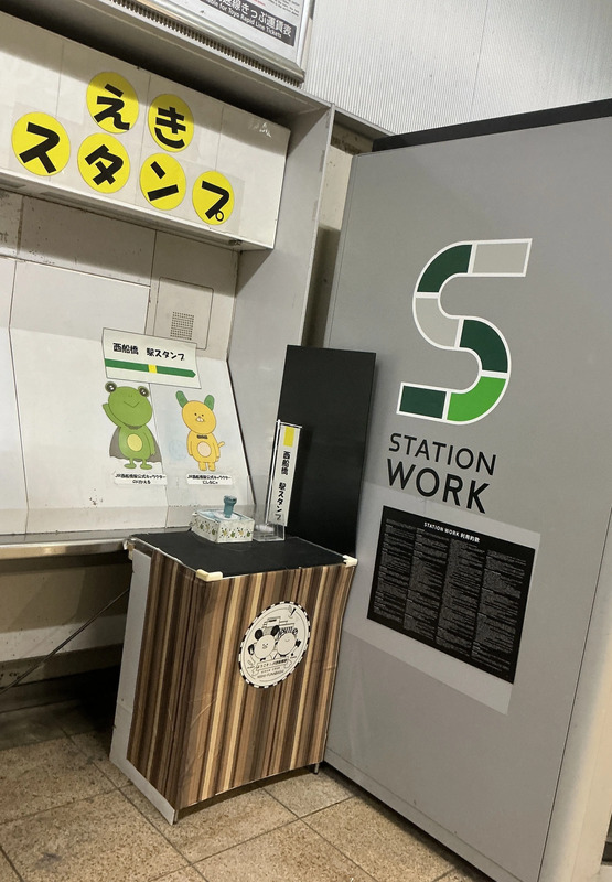 駅スタンプの場所