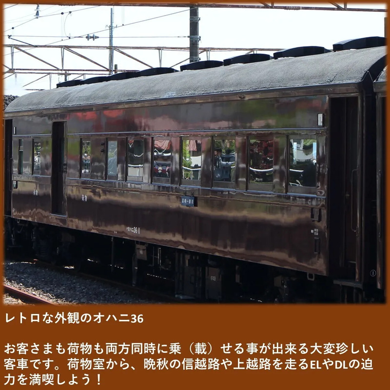 最後にオハニ！2024年秋営業運転終了のEL・DLを荷物室から堪能しよう