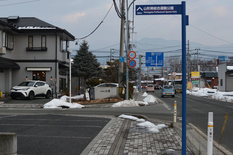 アンダーパス通過後