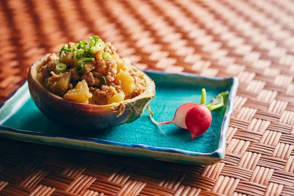 賀茂なすの挽き肉詰めのレシピ・作り方 | JREメディア
