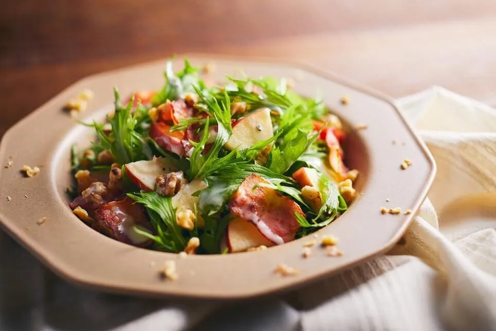 器に①を盛り、②をかける。