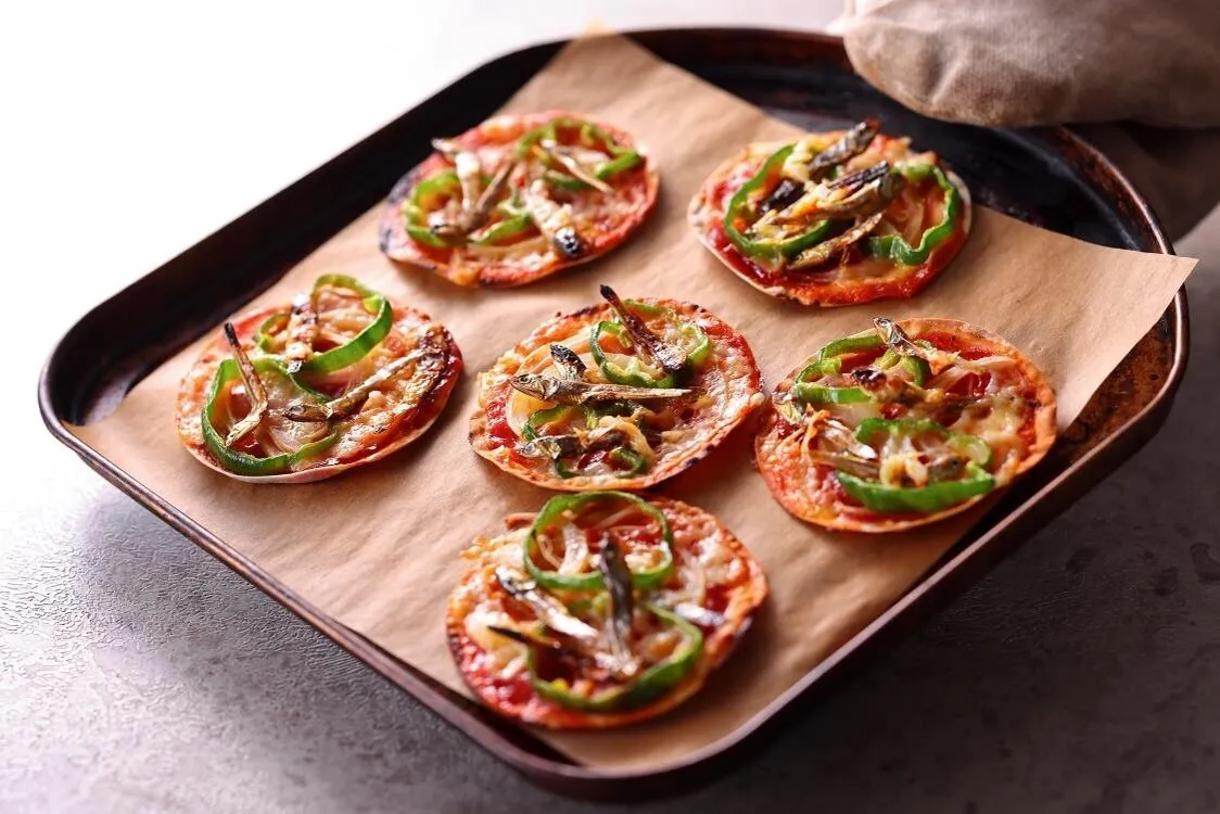 トースターでこんがりと焼き色がつくまで焼く。