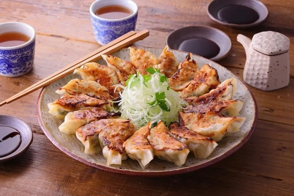 器に盛って白髪ねぎをのせる。