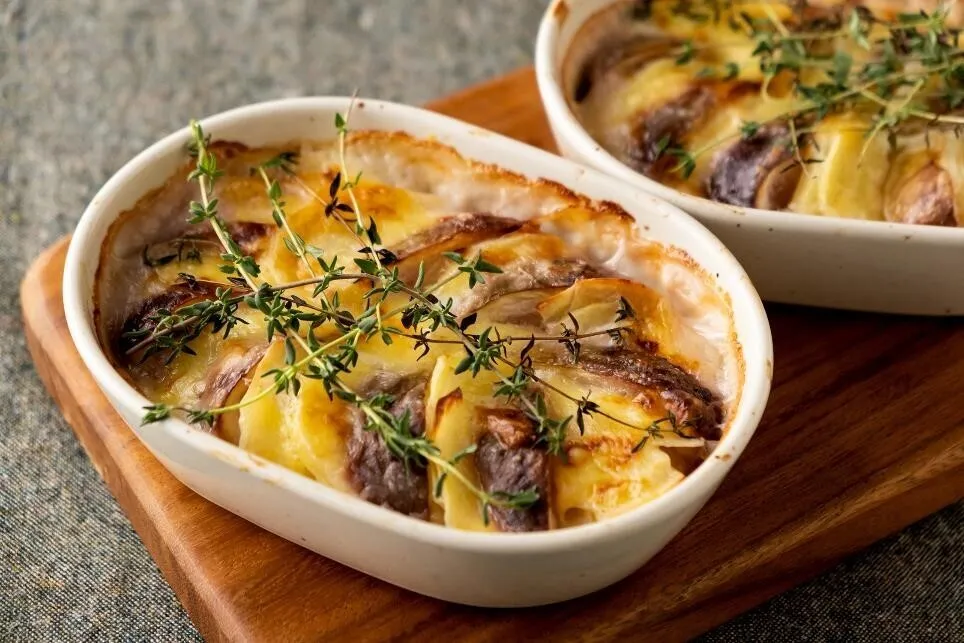 200℃に予熱したオーブンで約20分焼く。