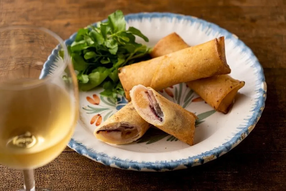 170℃に熱した油で揚げる。