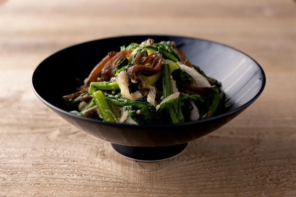 ボウルにAを混ぜ合わせ、①を加えて和える。