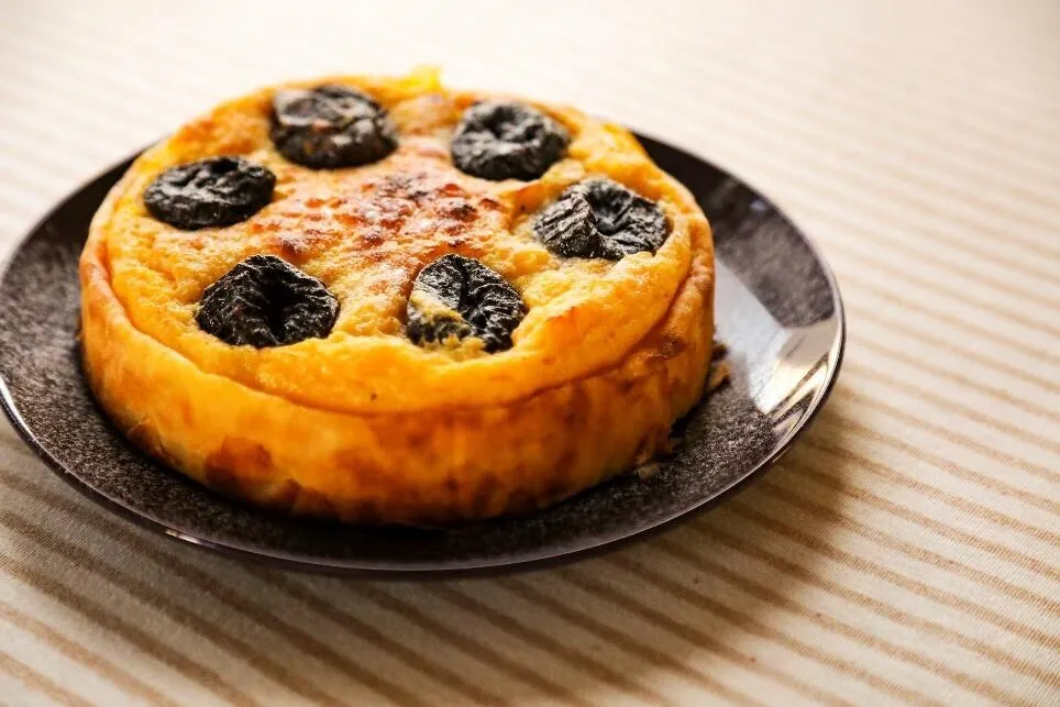 お好みで粉糖をふる。